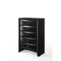 DAE 5-Piece Modern Wood King Bedroom Set, Black - Image 6