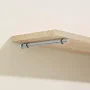 ATLAS 5.9 in. Silver Steel Shelf Bracket (2-Pack) - Image 2