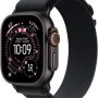 Apple Watch Ultra 3 (GPS+Cellular) 49mm Titanium Case with Black Alpine Loop - Small - Black (Verizon) - (2025) - Image 1
