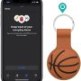 Check Ball Soft Silicone Air Tag Holder Compatible w/ Apple AirTag | Air tag Keychain, Air Tag Key Ring, Air Tags Protective case (4 Pack Soccer Ball, Red, Blue, Black) - Image 3