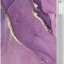 SaharaCase - Marble Carrying Case for Apple iPhone 12 mini - Purple Marble - Image 1