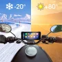 Srnubi 7 Inch Motorcycle Portable Navigation GPS Wireless Carplay Android Auto IP67 Waterproof Motorcycle Touch Screen Display - Image 4