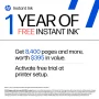 HP - OfficeJet Pro 8139e Wireless AI-Enabled AiO Inkjet Printer w/ 12 Months of Instant Ink - White - Image 2