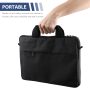 TSV 15.6 inch Laptop Shoulder Bag, Laptop Sleeve Case, Multi-Functional Waterproof Notebook Carrying Case with Strap Fit for MacBook Air/Pro Lenovo Acer Asus Dell Lenovo HP Samsung - Image 4