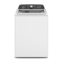 Whirlpool - 4.7-4.8 Cu. Ft. Top Load Washer with 2 in 1 Removable Agitator - White - Image 1