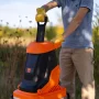 Electric Wood Chipper and Shredder, 15-Amp with 13-Gallon Enclosed Collection Bin (41130) - Image 3