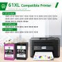 Black Color Ink Cartridges 60XL 61XL 62XL 63XL 64XL 65XL 67XL for HP Printer Lot - Image 3