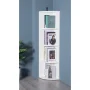 Durable 4-Tier Corner Bookshelf, Perfect for Office Space, Living Room, Shelves for Bedroom and Library Shelving, White - Image 3