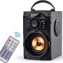 E I F E R Portable Bluetooth Party Speaker with Subwoofer, Heavy Bass, Wireless, FM Radio, Remote Control, LCD Display - for Outdoor/Indoor, Home, Phone, PC - Image 5