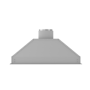 ZLINE - 40 inches - Externally Vented - Under cabinet Range Hood - Brushed Stainless Steel - Image 1