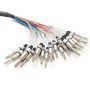 Seismic Audio - SASRT-24x25-24 Channel 1/4" TRS Snake Cable - 25 Feet Long - Serviceable Ends - Pro Audio Effects Snake for Live Live, Recording, Studios, and Gigs - Patch, Amp, Mixer, Audio - Image 5