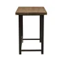 Pomona 32 in. Compact Writing Desk with Solid Wood Top and Metal Frame, Rustic Industrial Home Office Desk, Natural - Image 2
