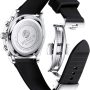 BINLUN Silicone Watch Band Quick Release Rubber Sport Watch Strap 18mm 19mm 20mm 21mm 22mm 24mm Waterproof Smartwatch Bands Replacement for Men and Women (White/Red/Black/Blue/Orange/Grey/Brown/Green) - Image 2