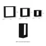 Decorative Floating Cube Wall Shelves in Black (Set of 3) - Image 6