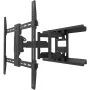 Kanto - Full Motion TV Wall Mount for Metal Studs for Most 34" to 65" TVs - Black - Image 1