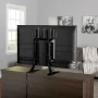 onn Tabletop TV Stand for 37" to 70" TVs, Holds up to 110 lbs, Black- Metal Legs for Tabletop - Image 2