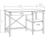 Better Homes & Gardens Rustic Country Office Desk, Weathered Pine Finish - Image 5