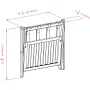 Winsome Reese Luggage Rack with Shelf, Espresso Finish - Image 4