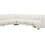 Pula 161.75" W 4-Piece Modular Polyester Sectional with Pillows - Image 1