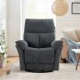 Hawn 33.5'' Wide Modern and Super Soft Swivel and Rocker Manual Recliner Chair - Image 1