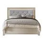 Alandis Upholstered Standard Bed with Headboard Lighting - King - Image 1