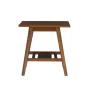 Corrine 22” Wood Square End Table with Shelf - Image 1