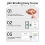 Mini Smart Tag Only Compatible with iOS Find My APP Bluetooth-compatible GPS Tracker Wallet Keys Finder Anti-lost GPS Locator - Image 6