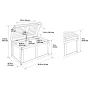 Badger Basket Child's Wooden 25 gal Barrel Top Toy Chest, Espresso - Image 4