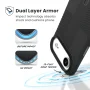 Speck - Presidio2 Grip ClickLock Case for Apple iPhone Air - Black/White - Image 3
