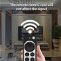 [1-Set] Case for 2021 Apple TV 4K TV Box & Apple TV Siri Remote (2nd Gen) - Apple TV 4K Box & Apple TV Siri Remote 2021- Waterproof Anti-Slip Shock-Proof Silicone Cover with Lanyard - Black - Image 6