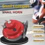 12V Super Loud Train Horns 300DB Waterproof Automotive Loudspeaker Universal Car Motorcycle Truck Boat Electric Sound Signal - Image 3