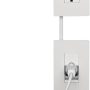 Legrand - Wiremold In-Wall Outlet Relocation Kit, White In-Wall Power Outlet Relocation Kit, 6 Foot In Wall Outlet Extender for Kitchen Remodel and Outlet Relocation, IWPE-WH - Image 1