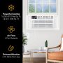 Whirlpool - 1,000 Sq. Ft. 18,000 BTU 230V Window Air Conditioner - White - Image 4