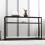 Swanage 50.25'' Glass Top Console Table - Image 4