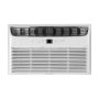 Frigidaire - 230V 14,000 BTU 700 Sq. Ft. In Wall Air Conditioner with 10,600 BTU Supplemental Heat - White - Image 1