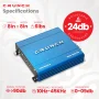 Crunch PowerDriveX 1000 Watt 4 Channel Exclusive Blue A/B Car Stereo Amplifier - Image 3