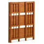 3-Shelf Folding Stackable Bookcase 27.5" Wide - Chestnut - Image 3