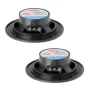 PYLE PLMR41B - 4 Inch Dual Marine Speakers - Waterproof and Weather Resistant Outdoor Audio Stereo Sound System with Polyprone Cone, Cloth Surround and Low Profile Design - 1 Pair -(Black) - Image 2