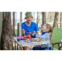 23.7 in. Card Table, Folding Picnic Table, Small Table, Adjustable Height Folding Table, Camping, Outdoor, Portable - Image 5