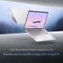 ASUS - ExpertBook CX54 14" 2K Chromebook Plus Touch Screen Laptop with Google AI - Intel Core Ultra 5 - 16GB Memory - 256GB SSD - Fog Silver - Image 2