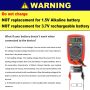 EEMB 8Packs ER34615 3.6V D Cell Lithium Battery 19Ah Non-Rechargeable - Image 3