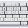 Keychron - Q1 75% Custom Wired RGB Mechanical Keyboard with Programmable QMK/VIA Hot-Swappable Brown Switch - White - Image 1