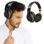 COFEST Electronics Gadgets,Headworn Bluetooth Earphones,Wireless Stereo Earphone Card,Radio Call Function,Business Earphones Gold - Image 2
