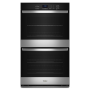 Whirlpool - 10.0 Total Cu. Ft. Double Self-Cleaning Wall Oven - Stainless Steel - Image 1