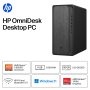 HP - OmniDesk Desktop - AMD Ryzen 5 8500G - 8GB DDR5 Memory - 512GB SSD - Gray Wood - Image 2