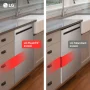 LG - FlushFit 24" Top Control Smart Built-In Stainless Steel Tub Dishwasher with 3rd Rack, 1 Hour Wash & Dry Cycle and 42dBA - Stainless Steel - Image 4