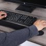 3 in. Black Memory Foam Ergonomic Keyboard and Mouse Wrist Rest Sets - Image 3