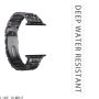 Light Apple Watch Band - Fashion Resin iWatch Band Bracelet Compatible with Stainless Steel Buckle for Apple Watch Series 6 Series SE Series 5 Series 4 Series 3 Series 2 1 (Shining Black, 38mm/40mm) - Image 5