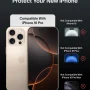 Belkin - ScreenForce InvisiGlass Screen Protector for iPhone 16 Pro, Scratch-Resistant w/ Easy Align Tray - Clear - Image 3