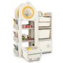 Multipurpose Toy Chest and Bookshelf for Bedroom with Mobile Trolley - Image 2